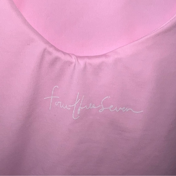 Four Three Seven 437 One Piece Pink Swim Suit Large - Picture 4 of 4